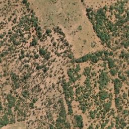 Satellite imagery of Tlhogobane Hill, BW