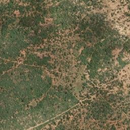 Satellite imagery of Kwahu Hill, BW