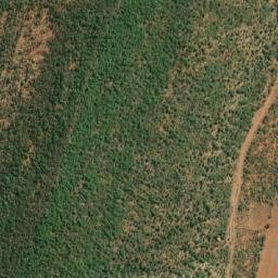 Satellite imagery of Sengoma Hill, BW