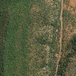 Satellite imagery of Sengoma Hill, BW