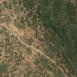 Satellite imagery of Mohuhutso Hill, BW