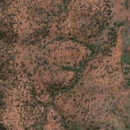 Satellite imagery of Clover Table Top, AU