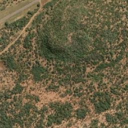 Satellite imagery of Mohuhutswane Hill, BW