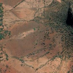 Satellite imagery of Mount Deverell, AU