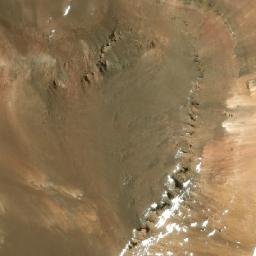 Satellite imagery of Cerro Negro, AR