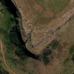 Satellite imagery of Golden Hill Mine, ZA