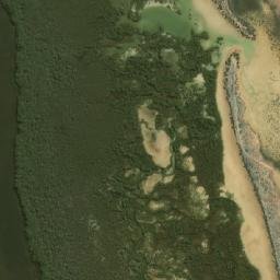 Satellite imagery of Greenough Point, AU