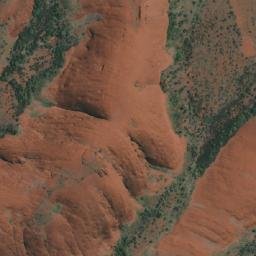 Satellite imagery of Mount Currie, AU