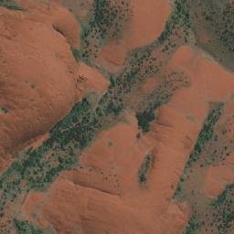 Satellite imagery of Mount Currie, AU