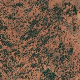Satellite imagery of Tsakalos Hills, AU