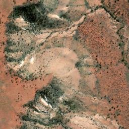 Satellite imagery of Desert Hill, AU