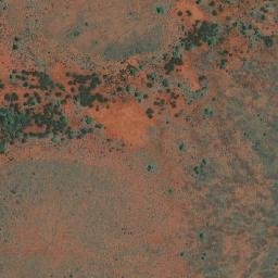 Satellite imagery of Mount Bundey, AU