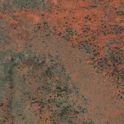 Satellite imagery of Mount Bundey, AU
