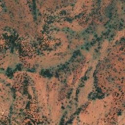 Satellite imagery of Charlies Knob, AU