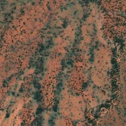 Satellite imagery of Charlies Knob, AU