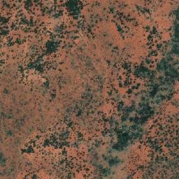 Satellite imagery of Charlies Knob, AU