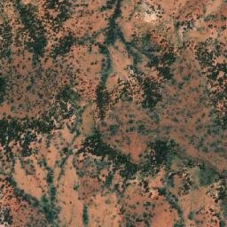 Satellite imagery of Charlies Knob, AU
