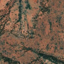 Satellite imagery of Charlies Knob, AU