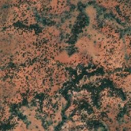 Satellite imagery of Charlies Knob, AU
