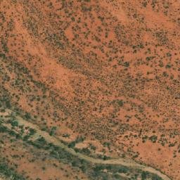 Satellite imagery of Fossil Hill, AU