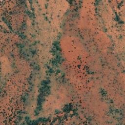 Satellite imagery of Charlies Knob, AU