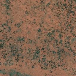Satellite imagery of Charles Knob, AU