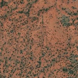 Satellite imagery of Charles Knob, AU