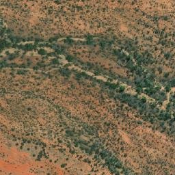 Satellite imagery of Fossil Hill, AU
