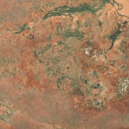 Satellite imagery of Round Mountain, AU
