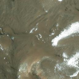 Satellite imagery of Cerro Escorial, AR