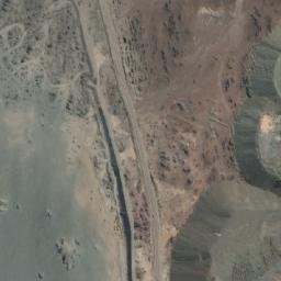 Satellite imagery of Mina Santo Domingo (copper mine), CL
