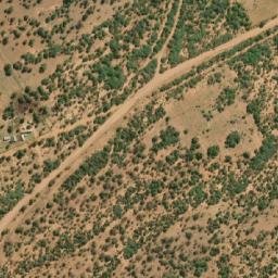 Satellite imagery of Motsilikatse Hill, BW