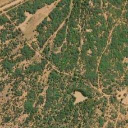 Satellite imagery of Motsilikatse Hill, BW