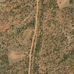 Satellite imagery of Motsilikatse Hill, BW
