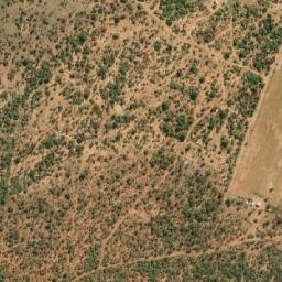 Satellite imagery of Motsilikatse Hill, BW