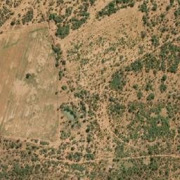 Satellite imagery of Motsilikatse Hill, BW