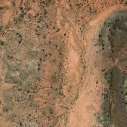 Satellite imagery of Fortress Peak, AU