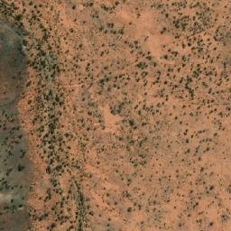 Satellite imagery of Fortress Peak, AU