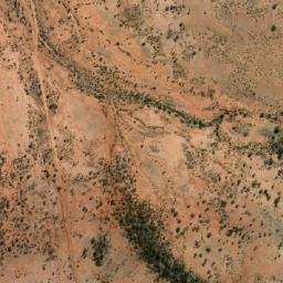 Satellite imagery of Red Hill, AU