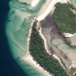 Satellite imagery of Sandy Point, AU
