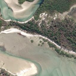Satellite imagery of Sandy Point, AU