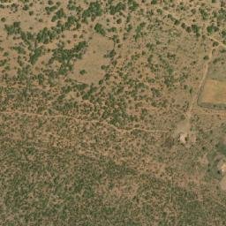 Satellite imagery of Ntswesolo Hill, BW