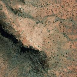 Satellite imagery of Mount McCulloch, AU