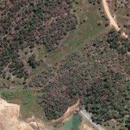 Satellite imagery of Mount Prazier, AU
