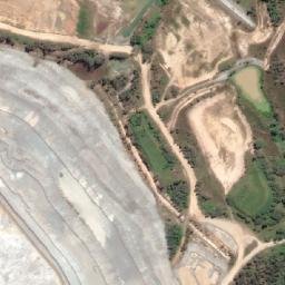 Satellite imagery of Mount Prazier, AU