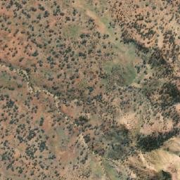 Satellite imagery of Three Sisters, AU