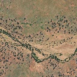Satellite imagery of Mount John, AU