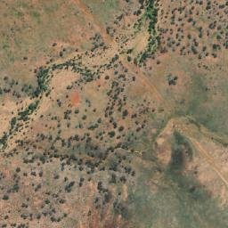 Satellite imagery of Mount John, AU