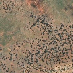 Satellite imagery of Mount John, AU
