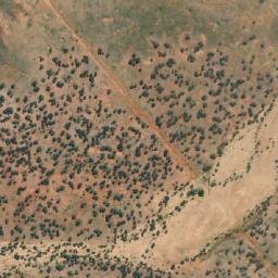 Satellite imagery of Mount John, AU